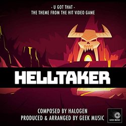 Helltaker: U Got That サウンドトラック (Halogen ) - CDカバー