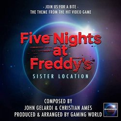 Five Nights At Freddy's: Join Us For A Bite Soundtrack (Christian Ames, John Gelardi) - CD cover