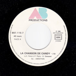Candy: La nouvelle chanson du feuilleton TV Ścieżka dźwiękowa (Various Artists) - wkład CD
