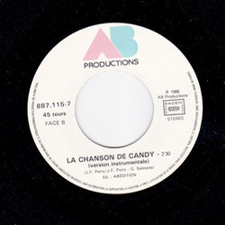 Candy: La nouvelle chanson du feuilleton TV サウンドトラック (Various Artists) - CDインレイ
