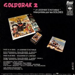 Goldorak 2 : La lgende d'Actarus Trilha sonora (Pierre Delano, Les Goldies, Shunsuke Kikuchi) - CD capa traseira