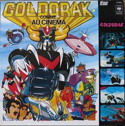 Goldorak: Comme au cinma Trilha sonora (Noam , Various Artists, Les Goldies) - capa de CD