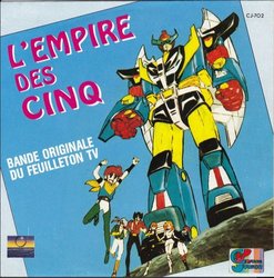 L'Empire des cinq Trilha sonora (Jean-Pierre Bourtayre, Olivier Constantin, Jacques Revaux) - capa de CD