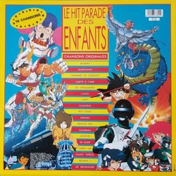 Le Hit parade des enfants Ścieżka dźwiękowa (Various Artists) - Tylna strona okladki plyty CD