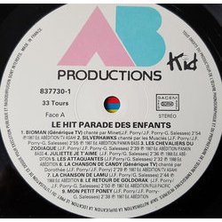 Le Hit parade des enfants Ścieżka dźwiękowa (Various Artists) - wkład CD