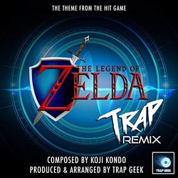 The Legend Of Zelda Main Theme Soundtrack (Koji Kondo) - CD cover