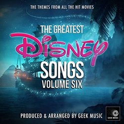 The Greatest Disney Songs, Vol. Six Colonna sonora (Various Artists) - Copertina del CD