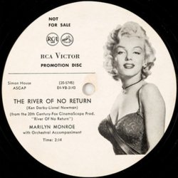 The River Of No Return Soundtrack (Ken Darby, Marilyn Monroe, Lionel Newman	) - CD cover
