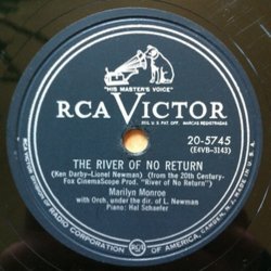 The River Of No Return Soundtrack (Ken Darby, Marilyn Monroe, Lionel Newman	) - Cartula