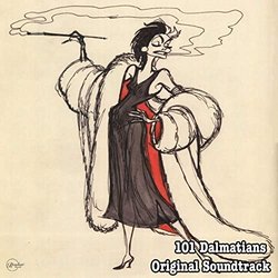 101 Dalmatians サウンドトラック (George Bruns) - CDカバー