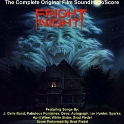 Fright Night Trilha sonora (Various Artists, Brad Fiedel) - capa de CD