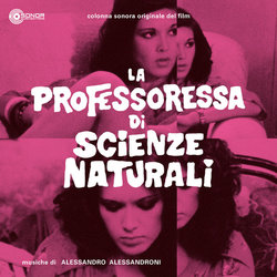 La Professoressa di scienze naturali Ścieżka dźwiękowa (Alessandro Alessandroni) - Okładka CD