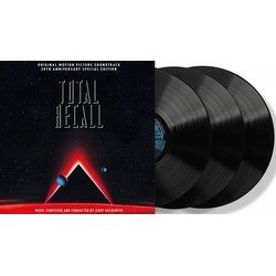 Total Recall Soundtrack (Jerry Goldsmith) - cd-cartula