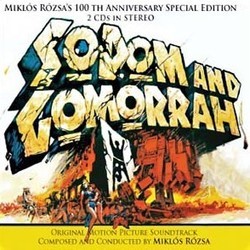 Sodom and Gomorrah サウンドトラック (Mikls Rzsa) - CDカバー