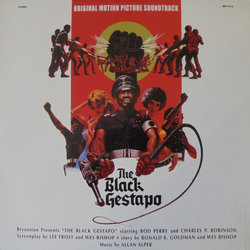 The Black Gestapo Soundtrack (Allan Alper) - CD cover