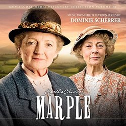 Agatha Christie's Marple Trilha sonora (Dominik Scherrer) - capa de CD