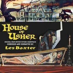House of Usher Ścieżka dźwiękowa (Les Baxter) - Okładka CD