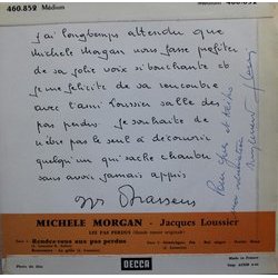 Les Pas perdus Soundtrack (Jacques Loussier) - CD Achterzijde