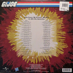 G.I. Joe: A Real American Hero 声带 (Various Artists) - CD后盖