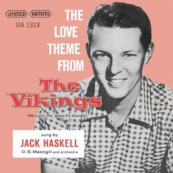 The Vikings: My Love Has Gone To Wander サウンドトラック (Jack Haskell, Mario Nascimbene) - CD裏表紙