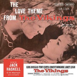 The Vikings: My Love Has Gone To Wander Soundtrack (Jack Haskell, Mario Nascimbene) - CD cover