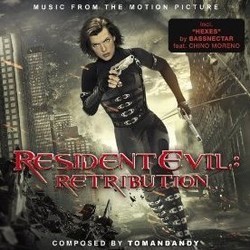 Resident Evil: Retribution Ścieżka dźwiękowa ( tomandandy) - Okładka CD