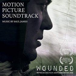 Wounded Soundtrack (Saul James) - CD cover