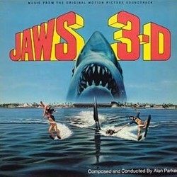 Jaws 3-D Soundtrack (Alan Parker) - CD cover