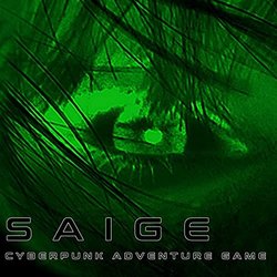 Saige - Cyberpunk Adventure Game Soundtrack (Dawid Banasiuk) - CD cover