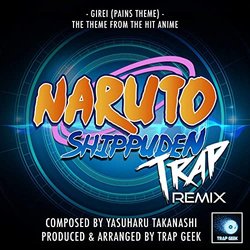 Naruto Shippuden: Girei Pains Theme サウンドトラック (Yasuharu Takanashi) - CDカバー