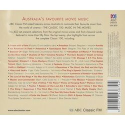 Classic 100-Music in the Movies Ścieżka dźwiękowa (Various Artists) - Tylna strona okladki plyty CD