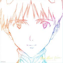 Evangelion: 3.0+1.0 Thrice Upon A Time Trilha sonora (Hikaru Utada) - capa de CD