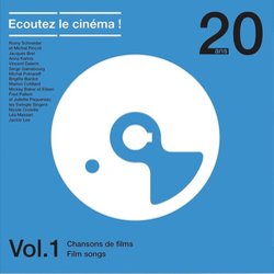 coutez le cinma ! 20 ans - Vol 1: Chansons de films Colonna sonora (Various Artists) - Copertina del CD
