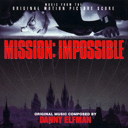 Mission: Impossible Soundtrack (Danny Elfman) - CD cover