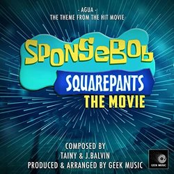 Spongebob Squarepants The Movie: Agua Soundtrack (J.Balvin , Tainy ) - CD cover