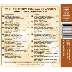 21St Century Cinema Classics サウンドトラック (Various Artists) - CD裏表紙
