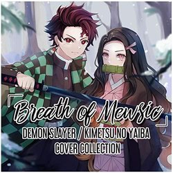 Breath of Mewsic: Demon Slayer / Kimetsu no Yaiba Cover Collection サウンドトラック (Mewsic ) - CDカバー