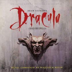 Bram Stoker's Dracula Trilha sonora (Wojciech Kilar) - capa de CD