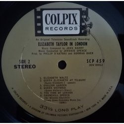 Elizabeth Taylor In London Soundtrack (John Barry) - cd-inlay