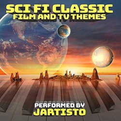 Sci-Fi Classic Film and TV Themes For Solo Piano Soundtrack (Jartisto , Various Artists) - CD-Cover