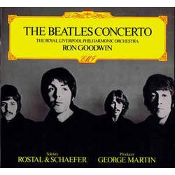 The Beatles Concerto Trilha sonora (The Beatles, Ron Goodwin, John Rutter) - capa de CD