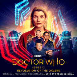 Doctor Who: Series 12: Revolution Of The Daleks Soundtrack (Segun Akinola) - CD cover