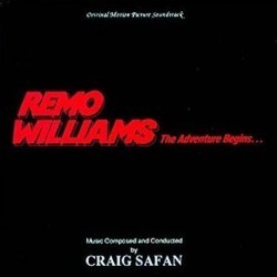 Remo Williams: The Adventure Begins Trilha sonora (Craig Safan) - capa de CD