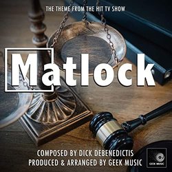 Matlock Main Theme Trilha sonora (Dick DeBenedictis) - capa de CD