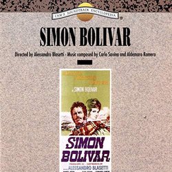 Simon Bolivar Soundtrack (Carlo Savina) - CD cover