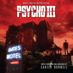 Psycho III Soundtrack (Carter Burwell) - CD cover