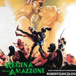 La Regina delle Amazzoni Soundtrack (Roberto Nicolosi) - CD-Cover