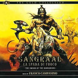 Sangraal la spada di fuoco サウンドトラック (Franco Campanino) - CDカバー