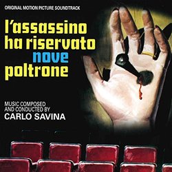 L'Assassino ha riservato nove poltrone 声带 (Carlo Savina) - CD封面