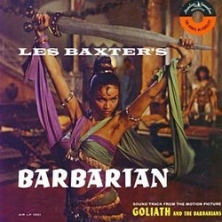 Barbarian Soundtrack (Les Baxter) - CD cover